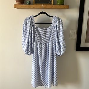 SOKIE COLLECTIVE PUFF SLEEVE DRESS